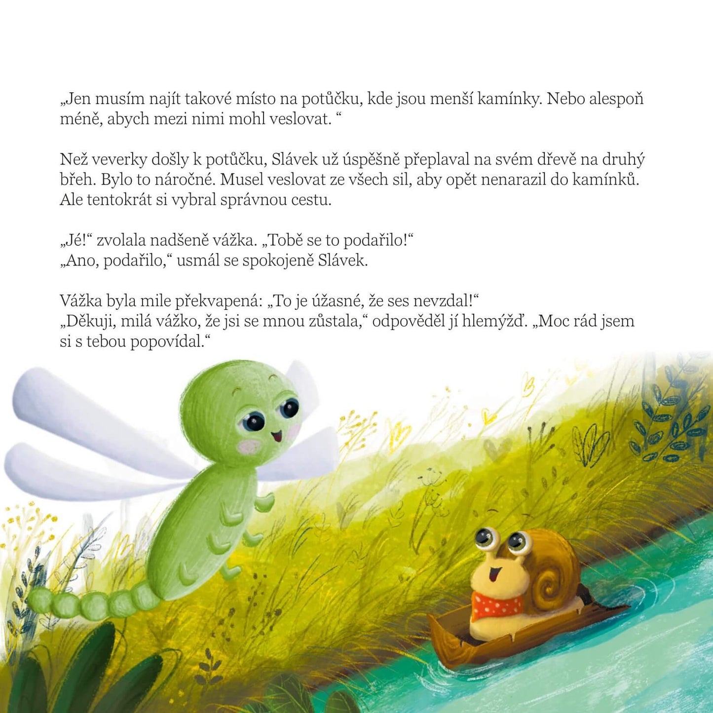 (Ne)spokojený hlemýžď Slávek - ČESKÝ JAZYK