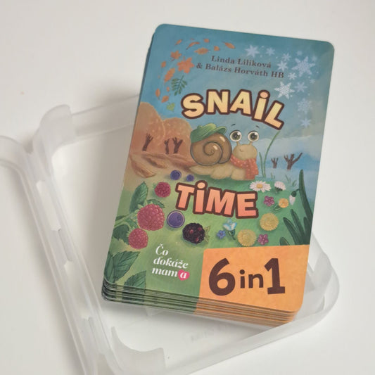 NOVINKA - Hracie karty Snail Time