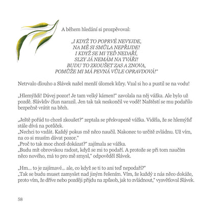 (Ne)spokojený hlemýžď Slávek - ČESKÝ JAZYK