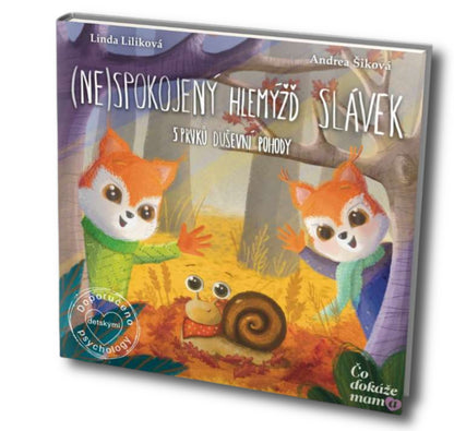 Kniha - (Ne)spokojný slimáčik Slávko - 5 prvkov duševnej pohody