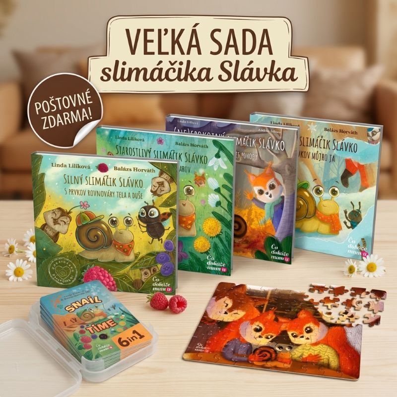 Veľká sada slimáčika Slávka