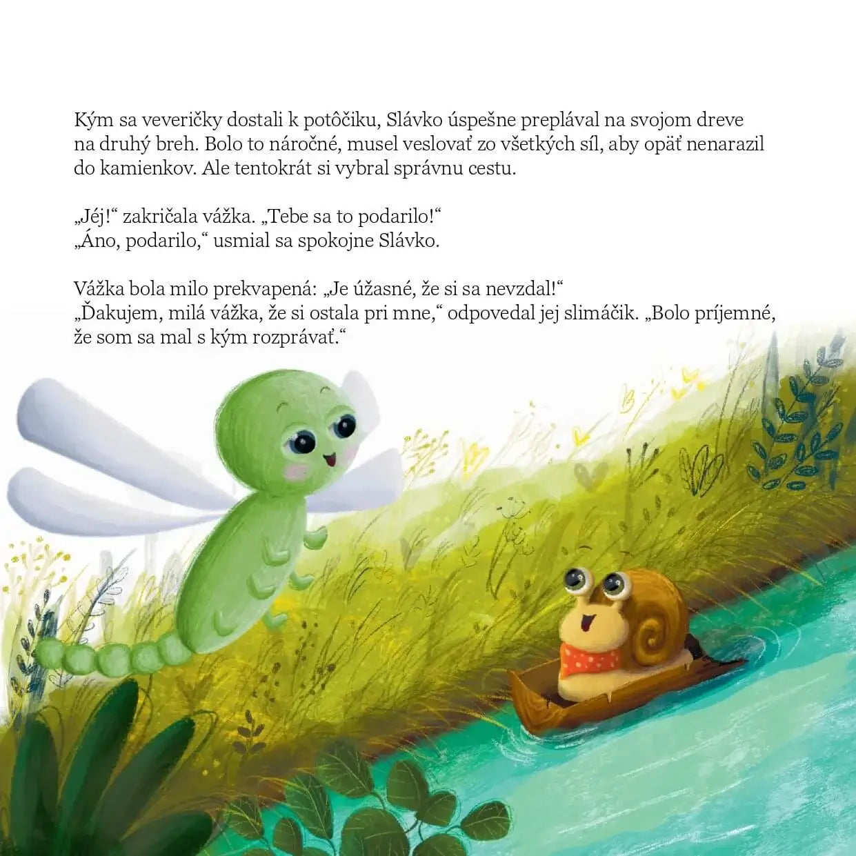 Kniha - (Ne)spokojný slimáčik Slávko